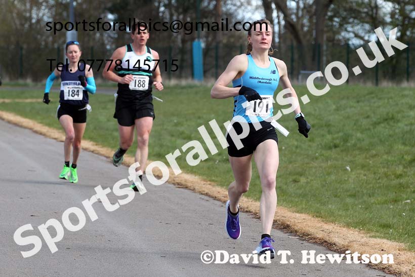 Graded 5k, 2021 Middlesbrough Endeavour Graded 5k, Middlesbrough, Sunday, April 11th. Photo: David T. Hewitson/Sports for All Pics